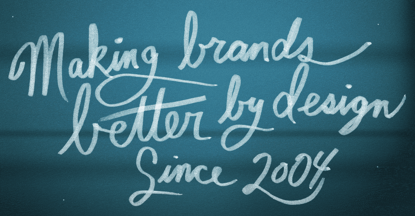 Making the world better through design since 2004