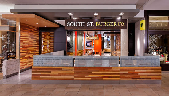 ARE award Winner South St Burger fast casual environmental design 1