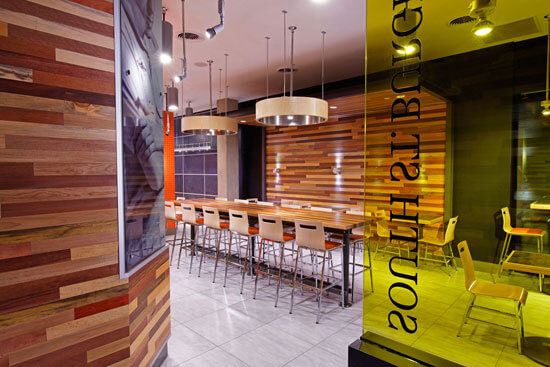 ARE award Winner South St Burger fast casual environmental design 2