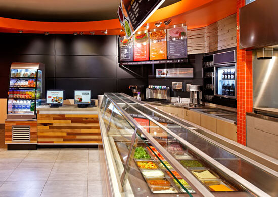 ARE award Winner South St Burger fast casual environmental design 5