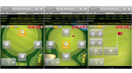 Golf Stats Tracker Pro Screenshots